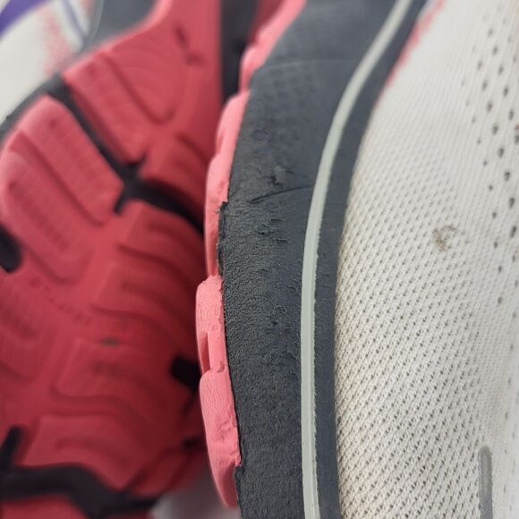 Brooks Ghost 14 Women's Running Shoes White Pink Purple Size 10 M - Picture 13 of 16